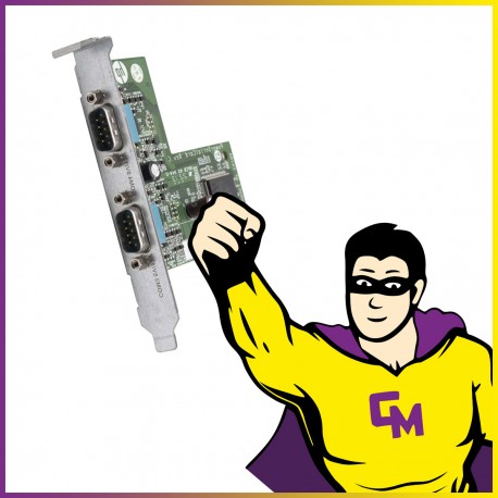 Carte D'extension HP 640267-001 PCIe Port Série High Profile