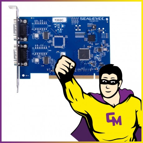 Carte D'extension SEALEVEL COMM+232.PCI 7202-2249 PCI Port Série High Profile