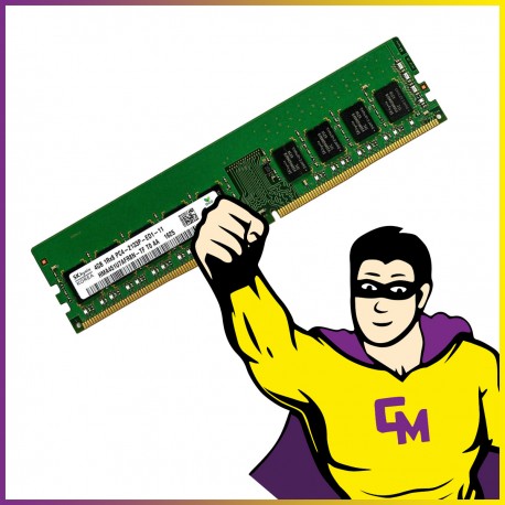 4Go RAM DDR4 SK Hynix HMA451U7AFR8N-TF DIMM 2133 Mhz Mémoire PC