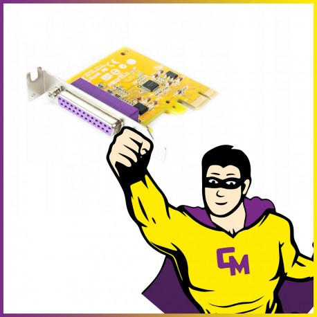 Carte Parallèle HP Parallel PCIe x1 Port Card 797601-00 Low Profile