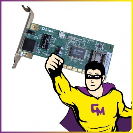 Carte Réseau D-Link DFE-530TX REV-C2 RJ45 PCI Low Profile