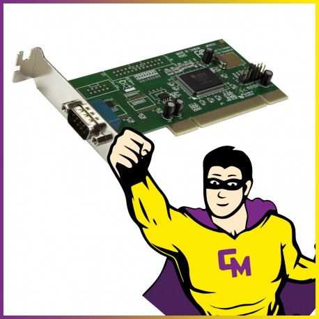 Carte D'extension StarTech PCI1S550_LP Port Série PCI Low Profile