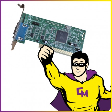 Carte D'extension StarTech PCI2S950DV Port Série PCI Low Profile