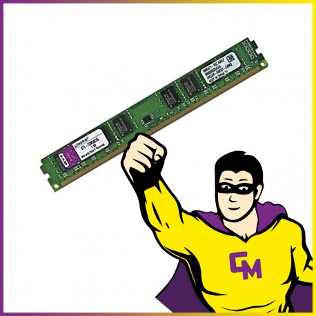 2GB RAM DDR3 Kingston KTL-TCM58B/2G PC3-8500 1333 Mhz DIMM Low Profile CL9 PC