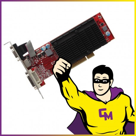 Carte Graphique CLUB3D Radeon HD 5450 CGA-5452PLI 512Mo DDR2 PCI DVI HDMI VGA