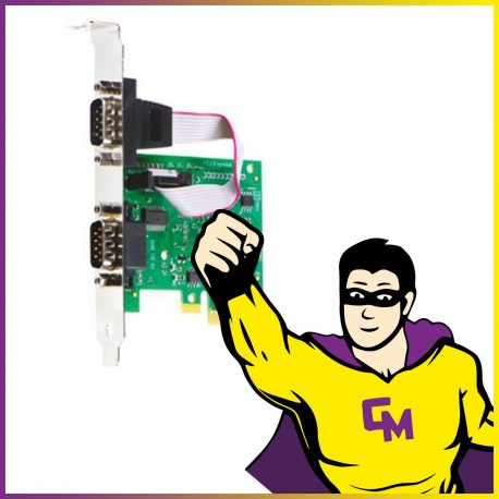 Carte BrainBoxes IX-200 Port Série PCIe High Profile