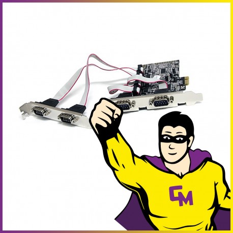 Carte StarTech PEX4S553 PCIe High Profile