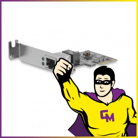 Carte Réseau StarTech ST1000SPEX2L RJ45 PCIe High Profile