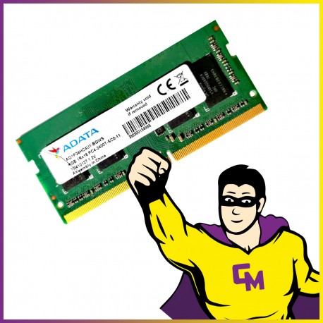 4Go RAM DDR4 ADATA AO1P24HC4U1 SODIMM 2400 Mhz Mémoire PC Portable