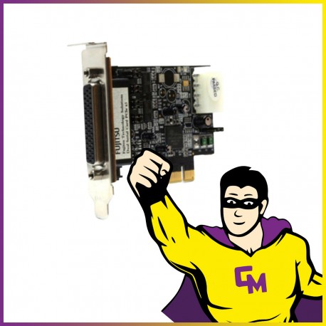 Carte Série Fujitsu Sunrich CP-140 Port Série DB-24 Molex PCIe Low Profile