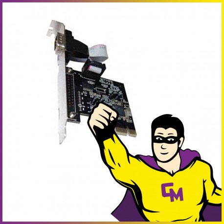 Carte Série DeLOCK IE-X06-5110-00-00012 PI40952-3X2B Port DB-9 PCIe
