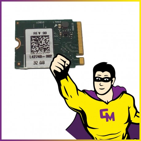 SSD SATA M.2 2230 32 Go HP L42740-002 Clé M