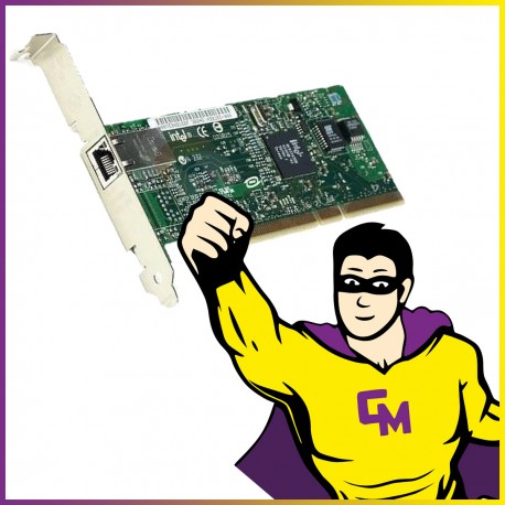 Carte INTEL PRO/1000 MT Server Adapter PWLA8490MTBLK5 RJ45 PCIe High Profile