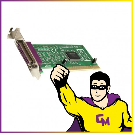 Carte Série StarTech PCI1P-LP Port Parallèle DB-25 PCI Low Profile