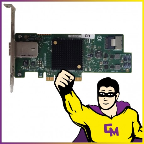 Carte HP H222 Host Bus Adapter 638835-001 660086-001 Mini-SAS PCIe High Profile
