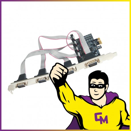 Carte SUNRICH IE-N50-5140-00-00012 Port Série PCIe High Profile