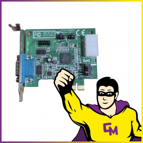 Carte StarTech PEXS952LP Port Série Molex PCIe Low Profile