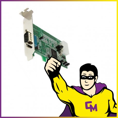 Carte StarTech PEX2S553LP Port Série Molex PCIe Low Profile