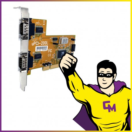 Carte VScom UPCI-200L Port Série PCI High Profile