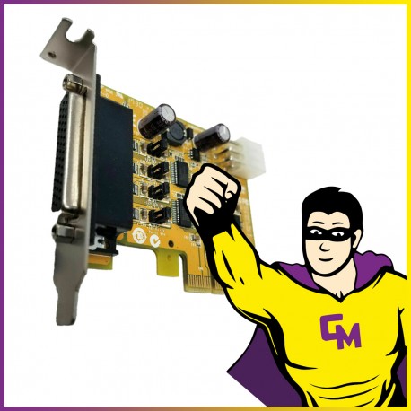 Carte Série DELL 0JM7HT Port Série DB-44 Molex PCIe High Profile