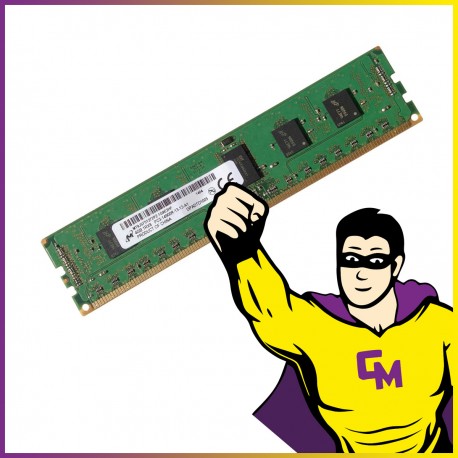 4Go RAM DDR3 Micron MT9JSF51272PZ-1G9E2HF DIMM 1866 Mhz Mémoire Serveur