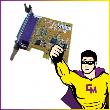 Carte Série HP PAR6408AL 797601-001 Parallèle DB-25 PCIe Low Profile