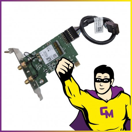 Carte DELL 0084W9 Module Wifi 5 8265NGW PCIe Low Profile