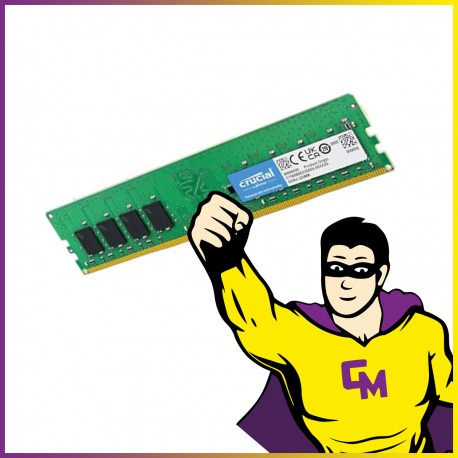 8Go RAM DDR4 Crucial CT8G4DFD8213.C16FBD2 DIMM 2133 Mhz Mémoire PC