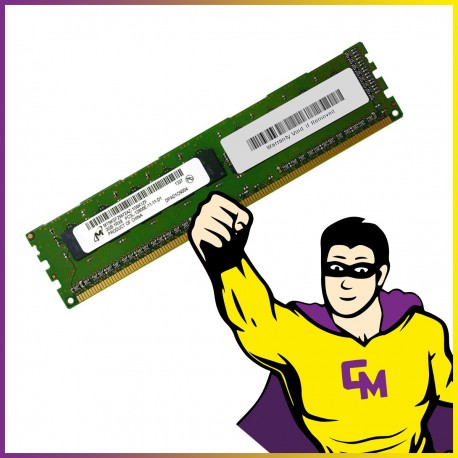 2Go RAM DDR3L Micron MT9KSF25672AZ-1G6K1ZF DIMM 1600 Mhz Mémoire Serveur ECC