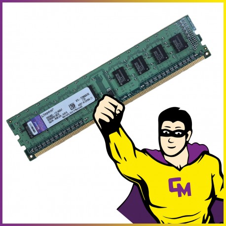 2Go RAM DDR3 Kingston KTL-TCM58S/2G DIMM 1066 Mhz Mémoire PC