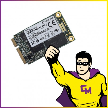 SSD SATA mSATA 64Go Transcend TS64GMSA452T