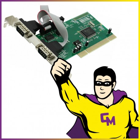 Carte NetMos PCI-IO9835-2S-1 High Profile