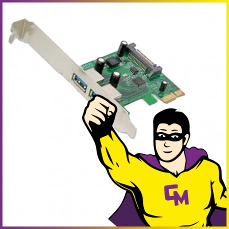 Carte Ratoc REX‑PEU3X USB 3.0 Low Profile
