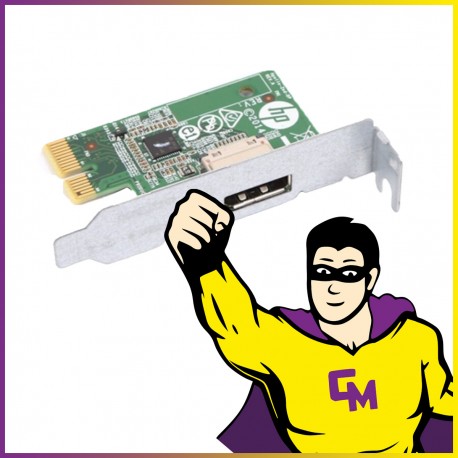 Carte HP 754108-001 749251-001 749191-000 DisplayPort Low Profile