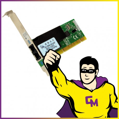 Carte Modem Interne DELL CN-0HF187 PCI RJ11 High Profile