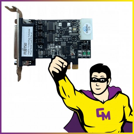 Carte Série Fujitsu S26361-F3316-L9 Port Série DB-44 PCIe Low Profile