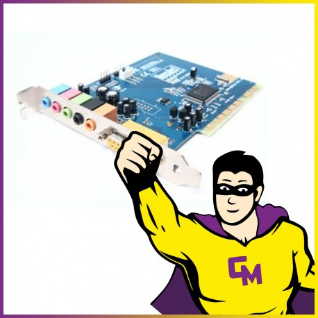 Carte Son Hercules MUSE 5.1 DVD MPB‑000138 Analogique PCI High Profile