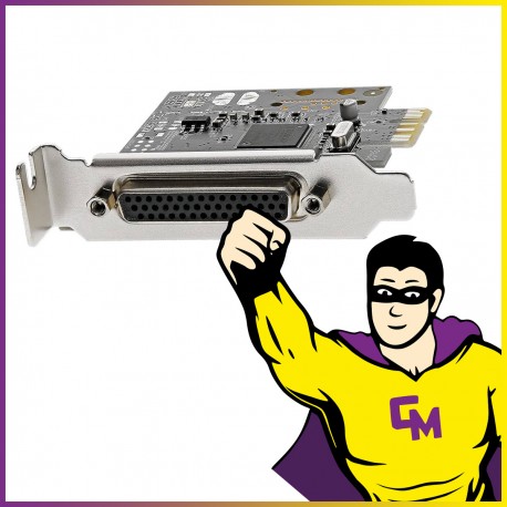 Carte Série StarTech PEX4S553B Port DB-44 PCIe Low Profile
