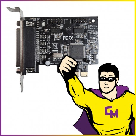Carte Série Digitus DS-30040-2 Parallèle DB-25 PCIe Low Profile