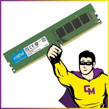 8Go RAM DDR4 Crucial CT8G4DFS8266.C8FE DIMM 2666 Mhz Mémoire PC