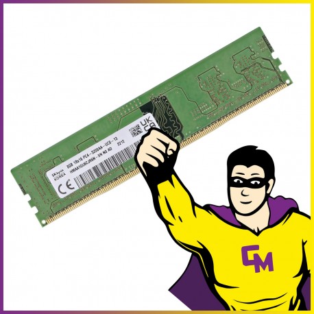 8Go RAM DDR4 SK Hynix HMAA1GU6JCR6N-XN DIMM 3200 Mhz Mémoire PC