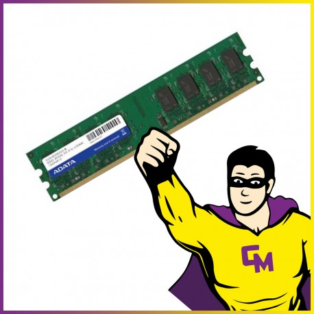 2Go RAM DDR2 ADATA AD2U800B2G6-S DIMM 800 Mhz Mémoire PC