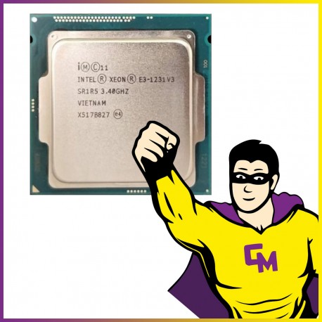 Processeur CPU Intel Xeon E3-1231 V3 SR1R5 3.4Ghz LGA1150 PC