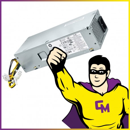 Alimentation HP D18-180P1A L08404-002 180W 80 Plus Platinium Format Propriétaire