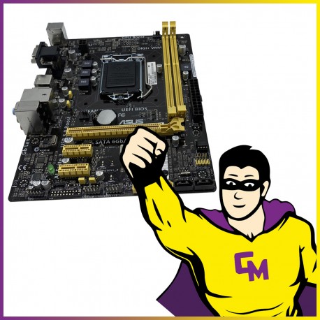 Carte Mère ASUS H81M-A LGA1150 Format Micro ATX RAM DDR3 VGA HDMI