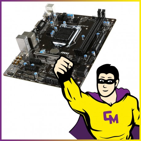 Carte Mère MSI B85M PRO-VD LGA1150 Format Micro ATX RAM DDR3 VGA DVI