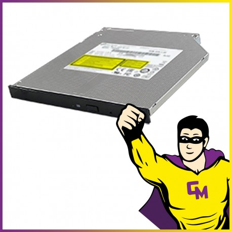 Lecteur Graveur ULTRA SLIM Hitachi-LG GU90N SATA CD 24x DVD 8x