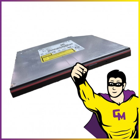 Lecteur Graveur ULTRA SLIM Hitachi-LG GUD0N SATA CD 24x DVD 8x
