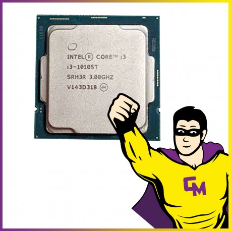 Processeur CPU Intel Core I3-10105T SRH3R 3Ghz LGA1200 PC
