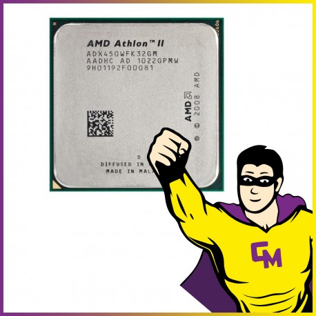 Processeur CPU AMD Athlon II X3 450 ADX450WFK32GM 3.2Ghz AM3 PC
